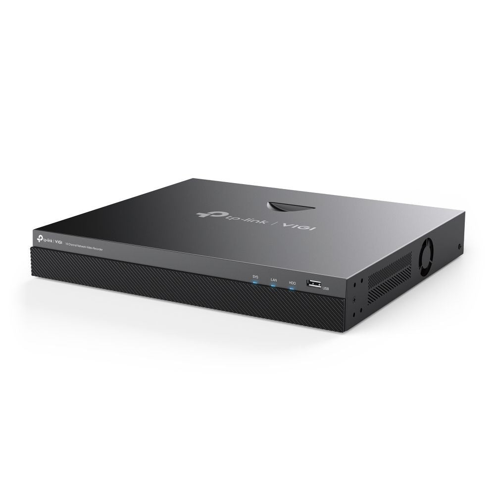 TP-Link VIGI NVR2016H Videoregistratore di rete (NVR) Nero [VIGINVR2016H]