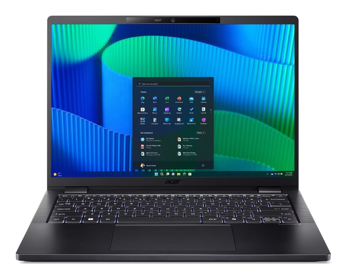 Acer TravelMate P6 TMP614-73-TCO-7096 Intel Core Ultra 7 155H Computer portatile 35,6 cm (14") WQXGA+ 32 GB LPDDR5x-SDRAM 1 TB SSD Wi-Fi 7 (802.11be) Windows 11 Pro Nero [NX.B5WET.001]