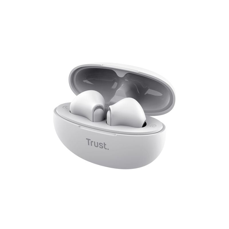 Trust Yavi Auricolare True Wireless Stereo (TWS) In-ear Musica e Chiamate USB tipo-C Bluetooth Bianco [25173]