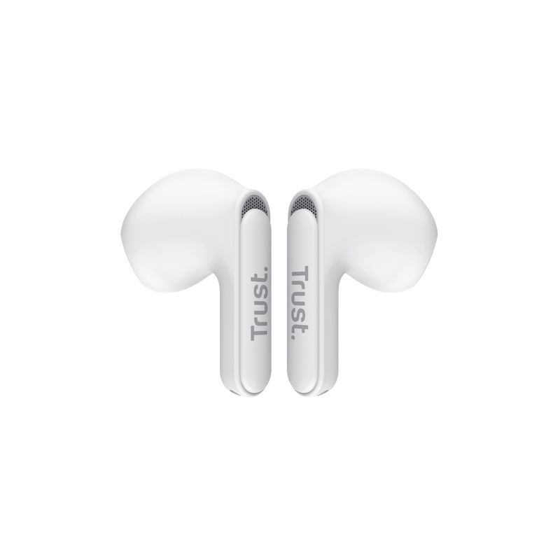 Trust Yavi Auricolare True Wireless Stereo (TWS) In-ear Musica e Chiamate USB tipo-C Bluetooth Bianco [25173]