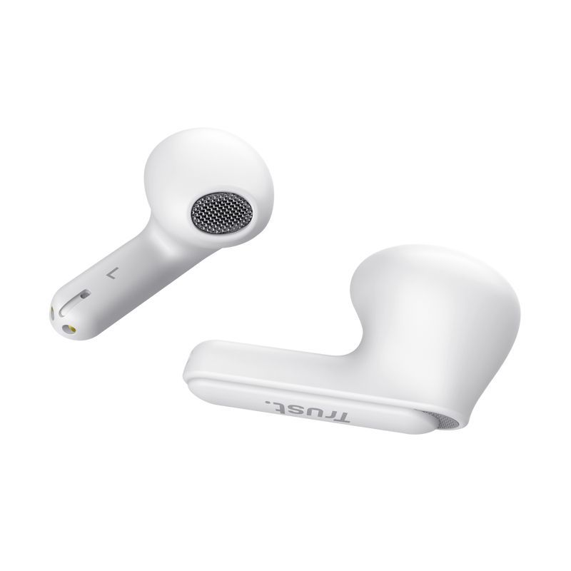 Trust Yavi Auricolare True Wireless Stereo (TWS) In-ear Musica e Chiamate USB tipo-C Bluetooth Bianco [25173]