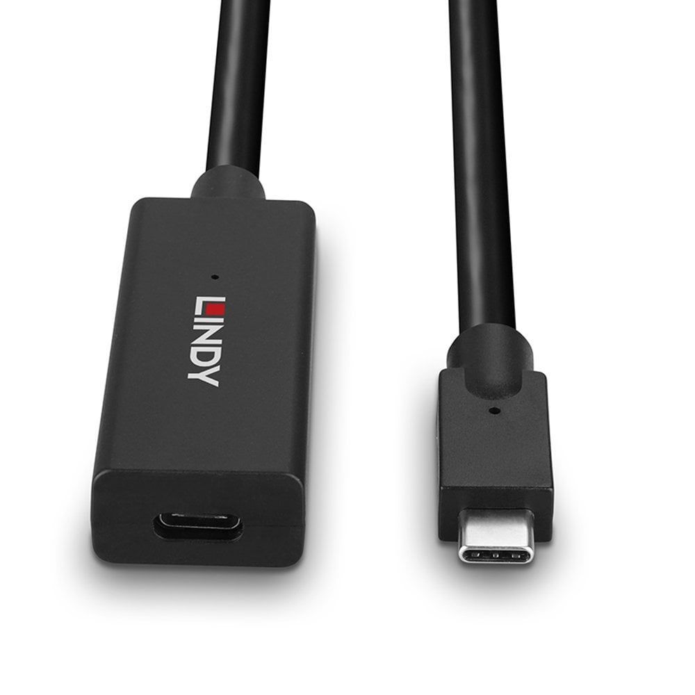 Lindy 43364 cavo USB USB 3.2 Gen 2 (3.1 Gen 2) 5 m USB C Nero [LINDY43364]