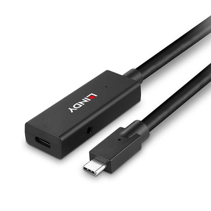 Lindy 43364 cavo USB USB 3.2 Gen 2 (3.1 Gen 2) 5 m USB C Nero [LINDY43364]