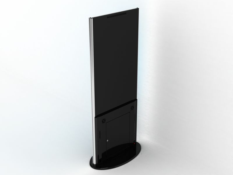 Swedx SWL-50K8-A2 Digital signage flat panel 50" LED Quad HD+ Nero visualizzatore di messaggi [SWL-50K8-A2]