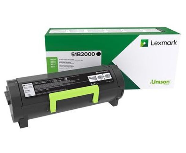 Lexmark 51B2000 cartuccia toner Originale Nero [51B2000]
