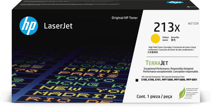 HP Cartuccia toner originale giallo ad alta capacità LaserJet 213X [W2132X]