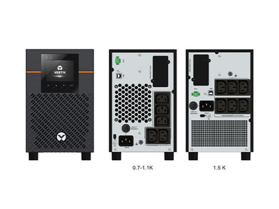 Vertiv Liebert EDGE-1500IMT gruppo di continuità (UPS) A linea interattiva 1,5 kVA 1350 W 5 presa(e) AC [EDGE-1500IMT]