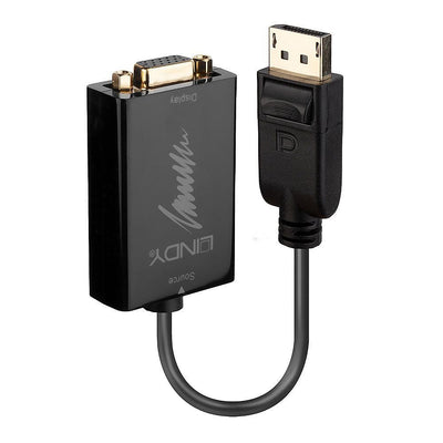 Lindy 41006 cavo di interfaccia e adattatore DisplayPort VGA Nero [LINDY41006]