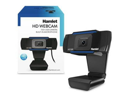 Hamlet HWCAM720 webcam 2 MP 1280 x 720 Pixel USB Nero [HWCAM720]