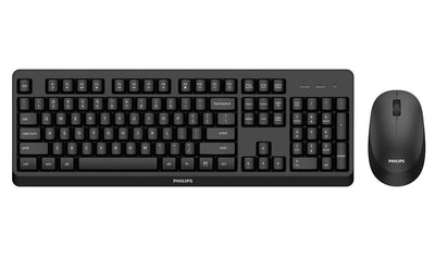Philips 3000 series SPT6307BL/34 tastiera Mouse incluso Universale RF Wireless QWERTY Inglese Nero [SPT6307BL/34]