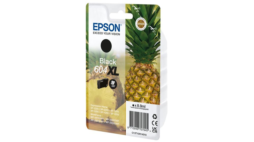 Epson Singlepack Black 604XL Ink [C13T10H14010]
