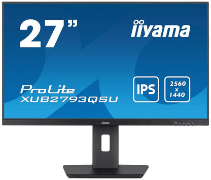 iiyama XUB2793QSU-B7 Monitor PC 68,6 cm (27") 2560 x 1140 Pixel Wide Quad HD LED Nero [XUB2793QSU-B7]