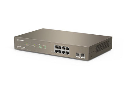 IP-COM Networks G3310P-8-150W switch di rete Gestito L2 Gigabit Ethernet (10/100/1000) Supporto Power over Ethernet (PoE) Grigio [G3310P-8-150W]