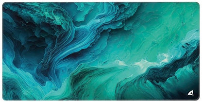 SHARKOON SKILLER SGP40 D10 MOUSEPAD TAPPETINO GAMING 1000 x 500 x 3 MM NUBE BLU/VERDE [SKILLER SGP40 D10]