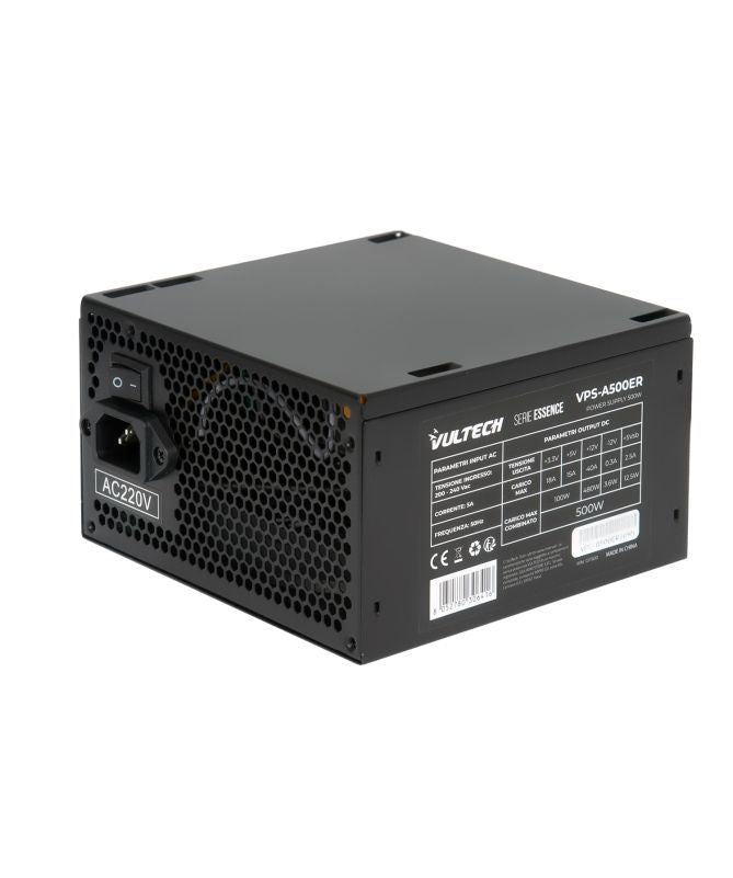 Vultech VPS-A500ER alimentatore per computer 500 W 24-pin ATX ATX Nero [VPS-A500ER]