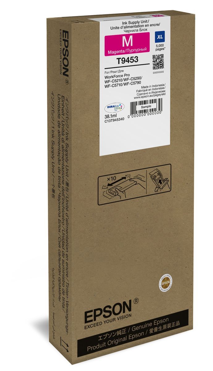 Epson WF-C5xxx Series Ink Cartridge XL Magenta [C13T945340]