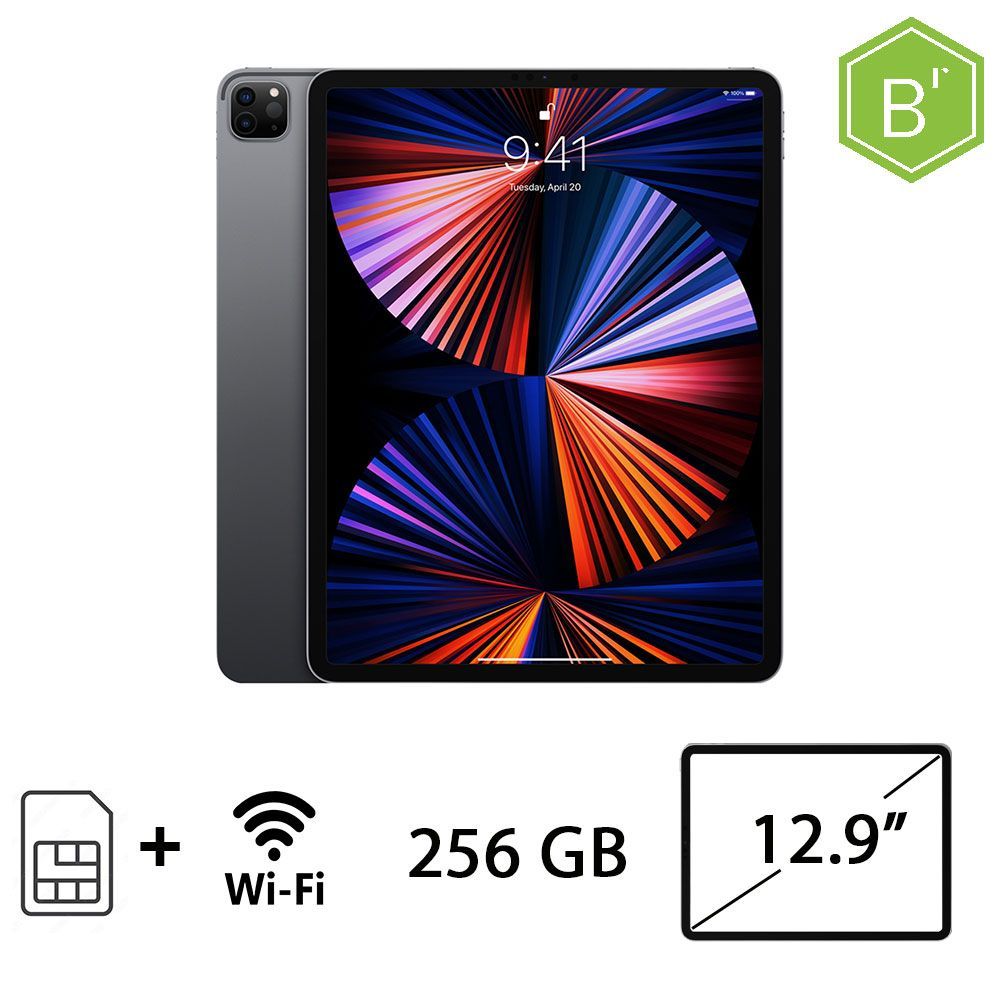 IPAD PRO 12.9 (6AGEN) WI-FI CELL 256GB SG/2Y - B [007239PCR-EU]