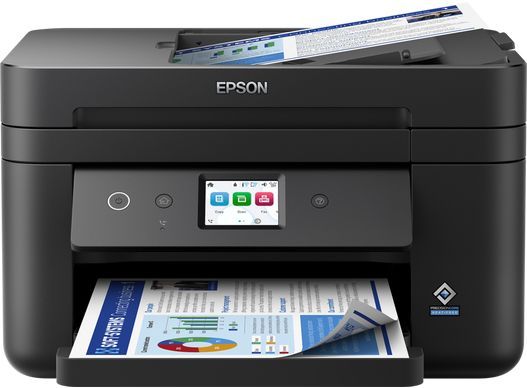 Epson WorkForce WF-2960DWF stampante multifunzione A4 getto d'inchiostro (stampa, scansione, copia), Display LCD 6.1 cm, ADF, WiFi Direct, AirPrint, 3 mesi di inchiostro incluso con ReadyPrint [C11CK60403]