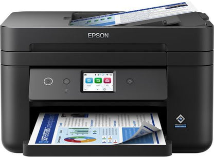 Epson WorkForce WF-2960DWF stampante multifunzione A4 getto d'inchiostro (stampa, scansione, copia), Display LCD 6.1 cm, ADF, WiFi Direct, AirPrint, 3 mesi di inchiostro incluso con ReadyPrint [C11CK60403]
