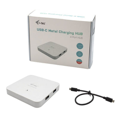 i-tec Metal USB-C Charging HUB 4x USB 3.0 + Power Delivery 60W [C31HUBMETAL4]