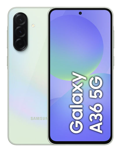 Samsung Galaxy A36 5G, Smartphone con Funzioni intelligenti, Display Super AMOLED 6.7, 6GB RAM, 128GB, Camera 50MP, Batteria 5.000 mAh, IP67, Awesome Lime [SM-A366BLGBEUE]