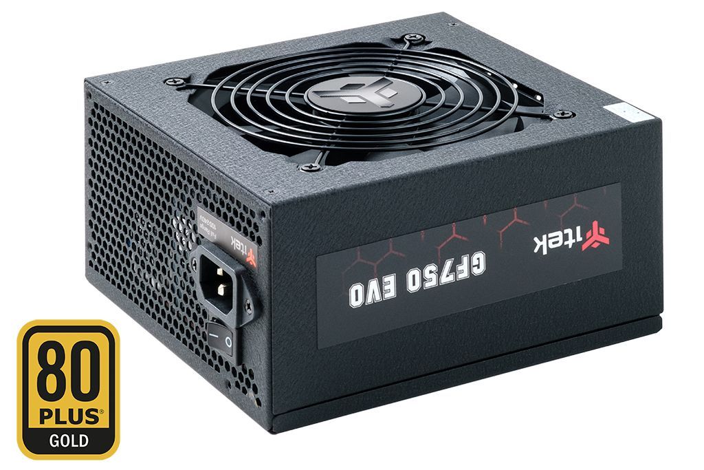 itek GF750 alimentatore per computer 750 W 24-pin ATX ATX Nero [ITPSEGF750]