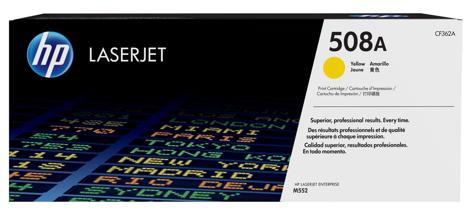 HP Cartuccia Toner giallo originale LaserJet 508A [CF362A]