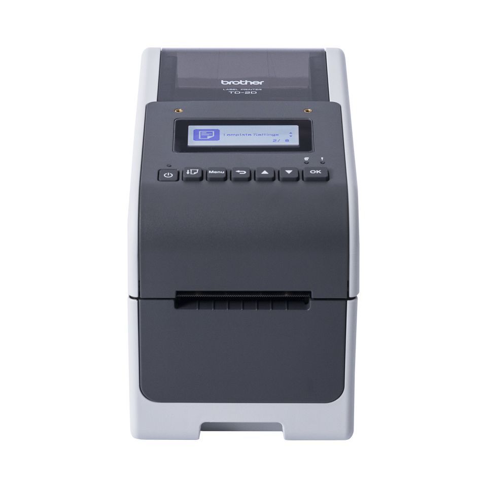 Brother TD-2350D203 stampante per etichette (CD) Termica diretta 203 x 203 DPI 152 mm/s Con cavo e senza cavo Collegamento ethernet LAN Wi-Fi Bluetooth [TD2350D203Z1]