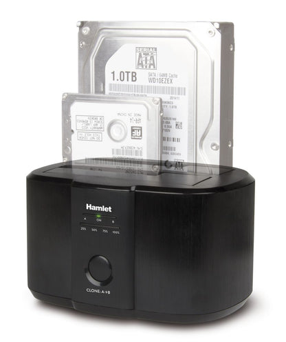Hamlet USB 3.0 Docking Station per hard disk sata da 2,5'' o 3,5'' usb 3.0 [HXDD2535CLN]