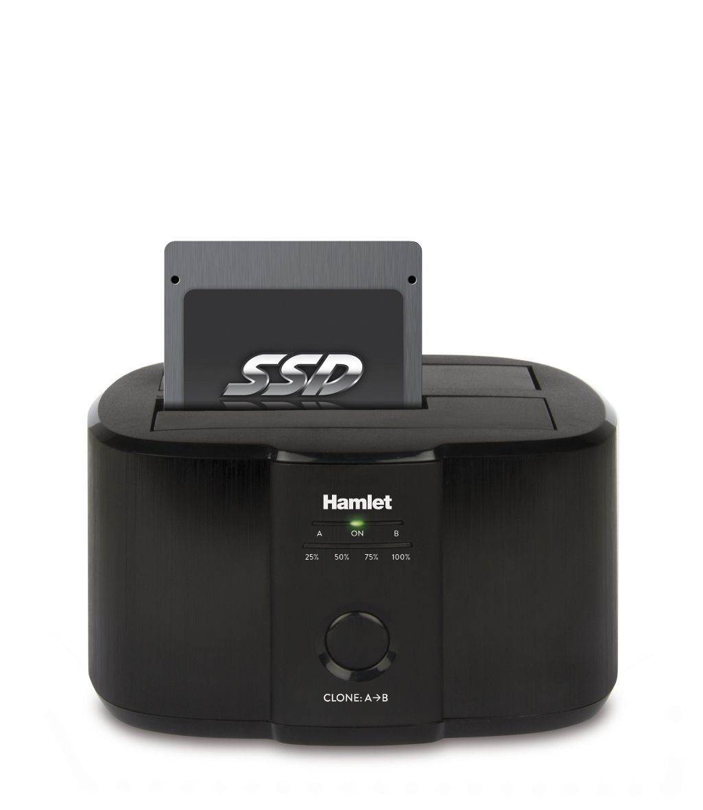 Hamlet USB 3.0 Docking Station per hard disk sata da 2,5'' o 3,5'' usb 3.0 [HXDD2535CLN]