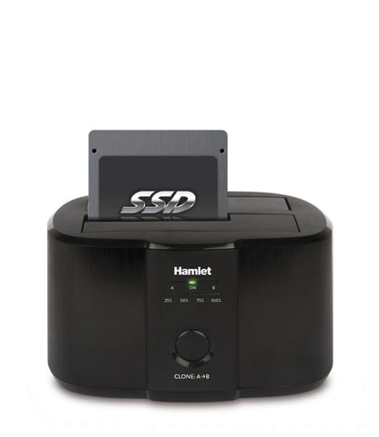 Hamlet USB 3.0 Docking Station per hard disk sata da 2,5'' o 3,5'' usb 3.0 [HXDD2535CLN]