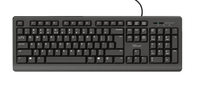 Trust Primo tastiera Universale USB QWERTY Inglese US Nero [23880]