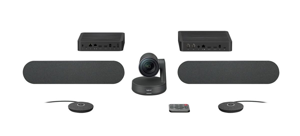 Logitech 960-001224 sistema di conferenza 16 persona(e) Collegamento ethernet LAN Sistema di videoconferenza di gruppo [960-001224]