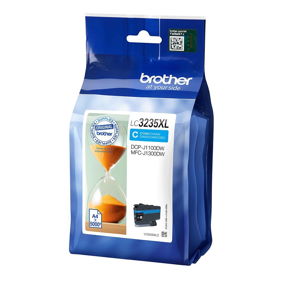 Brother LC3235XLC cartuccia d'inchiostro 1 pz Originale Resa elevata (XL) Ciano [LC3235XLC]