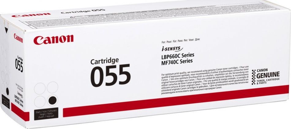 Canon 055 cartuccia toner 1 pz Originale Nero [3016C002]