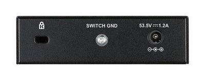 D-Link DGS-1005P/E switch di rete Non gestito Gigabit Ethernet (10/100/1000) Supporto Power over Ethernet (PoE) Nero [DGS-1005P/E]