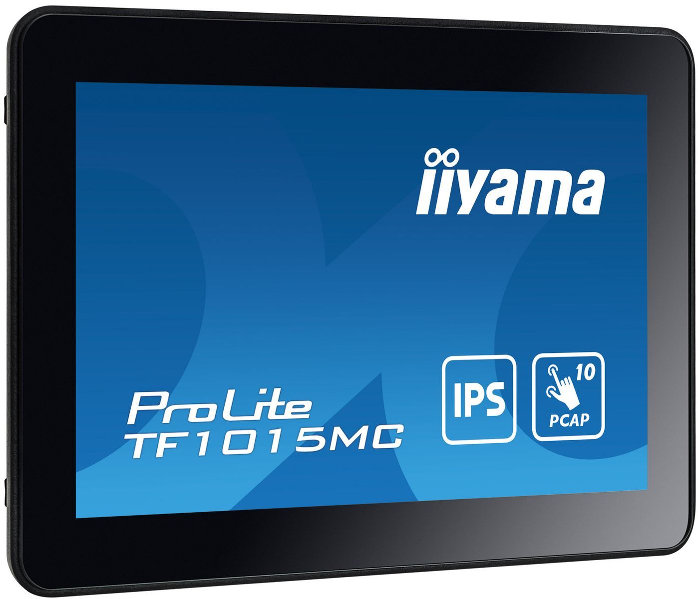 iiyama TF1015MC-B3 visualizzatore di messaggi Pannello piatto interattivo 25,6 cm (10.1") LED 500 cd/m HD Nero Touch screen [TF1015MC-B3]