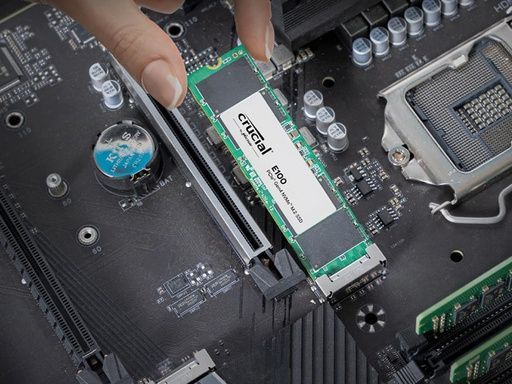 CRUCIAL SSD INTERNO E100 480GB PCI-E GEN4 NVME [CT480E100SSD8]