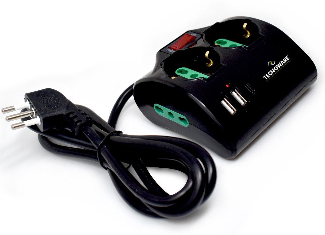 MULTIPRESA DA TAVOLO POWER CLEANER INPUT 10A ITA [FMP4IIGUSB]