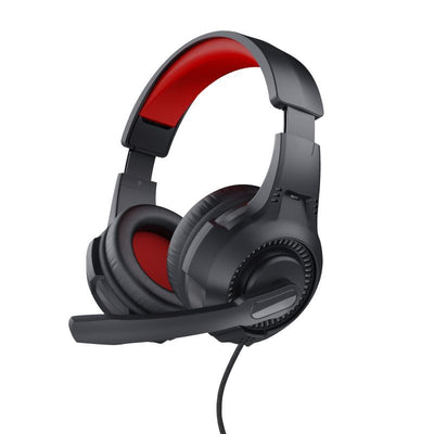 Trust 24785 cuffia e auricolare Cuffie Cablato A Padiglione Gaming Nero, Rosso [24785]