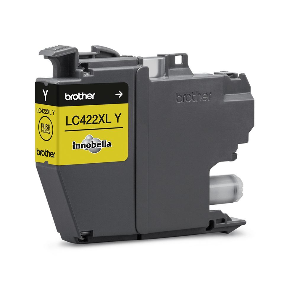 Brother LC-422XLY cartuccia d'inchiostro 1 pz Originale Giallo [LC422XLY]