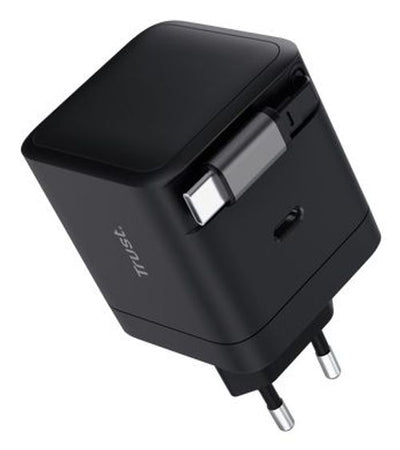 Trust Maxo Caricabatteria retrattile USB-C PD da 65 W [25805]