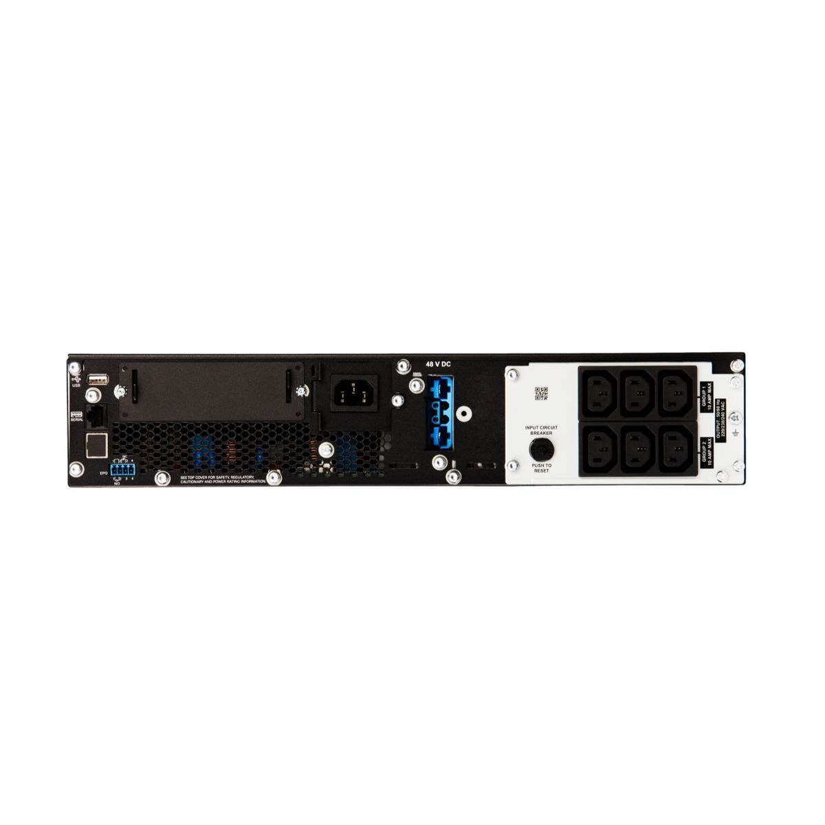 APC SRT1000RMXLI gruppo di continuità (UPS) Doppia conversione (online) 1 kVA 1000 W 6 presa(e) AC [SRT1000RMXLI]