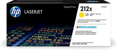 HP Cartuccia toner giallo originale LaserJet 212X ad alta capacità [W2122X]