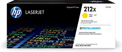 HP Cartuccia toner giallo originale LaserJet 212X ad alta capacità [W2122X]
