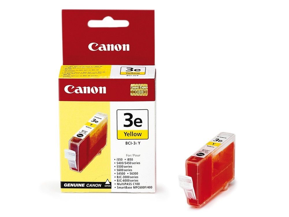 Canon BCI-3EY cartuccia d'inchiostro 1 pz Originale Giallo [4482A002]
