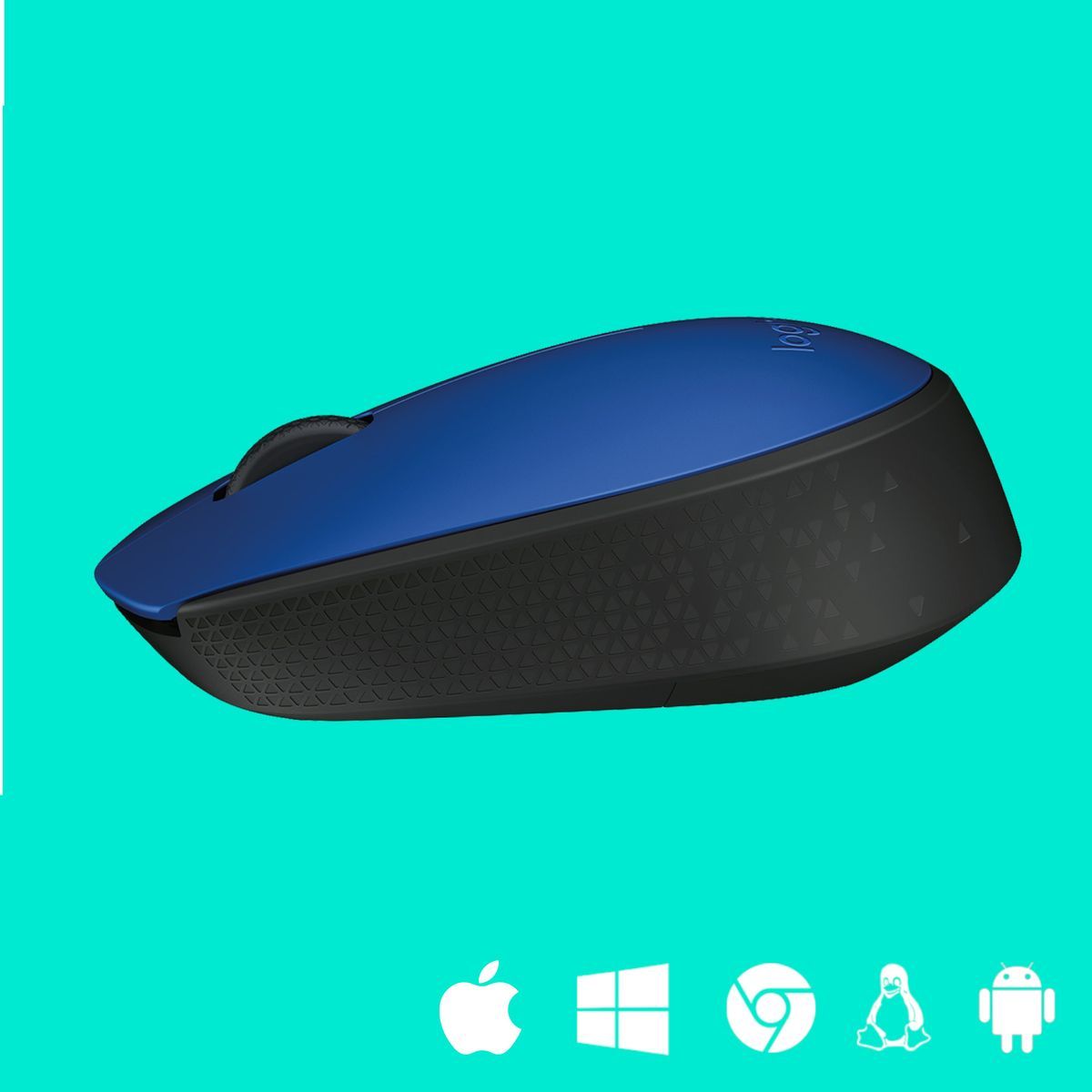 Logitech M171 mouse wireless (blu) [910-004640]