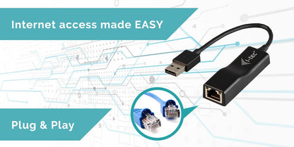 i-tec Advance U2LAN scheda di rete e adattatore Ethernet 100 Mbit/s [U2LAN]
