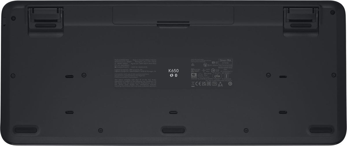 Logitech Signature K650 tastiera Ufficio Bluetooth QWERTY Italiano Grafite [920-010915]