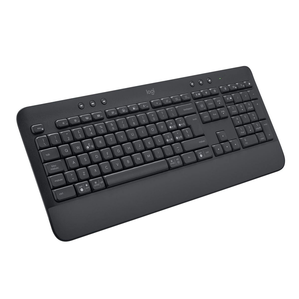 Logitech Signature K650 tastiera Ufficio Bluetooth QWERTY Italiano Grafite [920-010915]